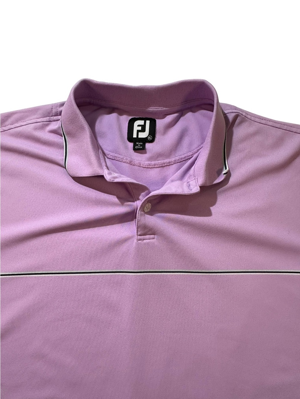FootJoy Men’s XL Purple Stretch Golf Polo Shirt